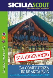 copertina competenza sicilia scout 2016