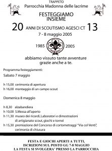 Icon of 20 Anni Agesci Ct 13